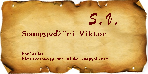 Somogyvári Viktor névjegykártya